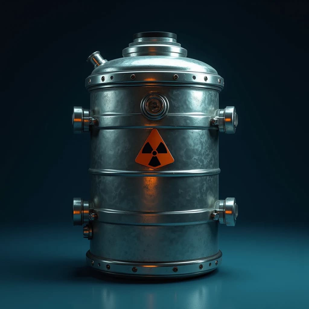 Contained Enriched Uranium Rod