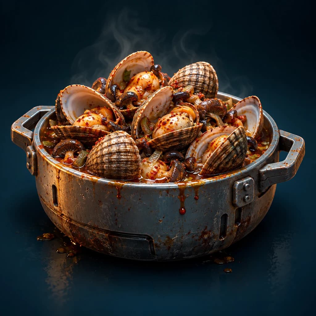 Steamed Rivetshell
