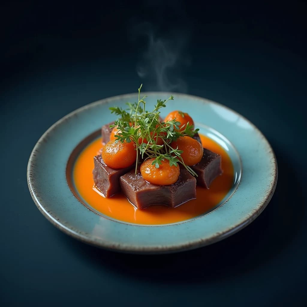 Whale-Blubber Confit